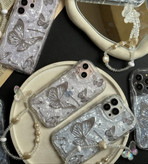 قاب فانتزی پروانه یخی همراه آویز