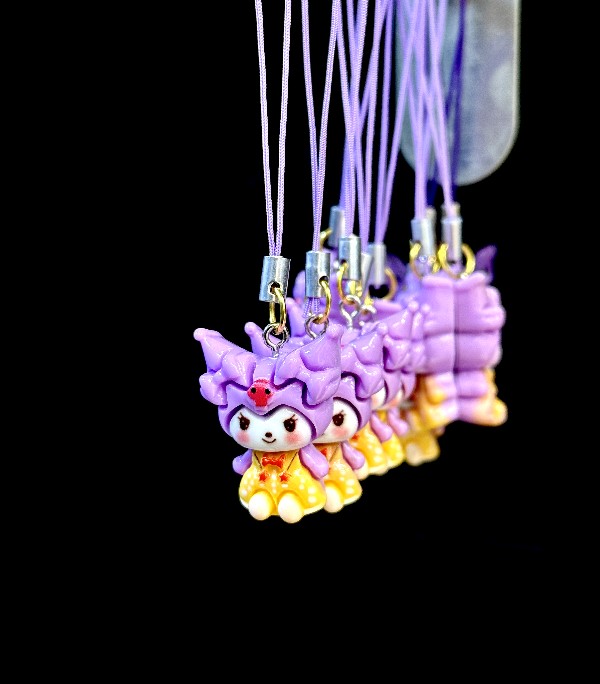 آویز گوشی موبایل طرح کرومی